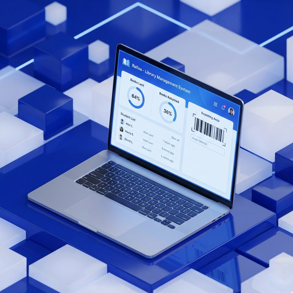 Rafine Kütüphane Yazılımı Dashboard